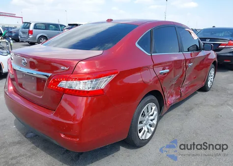 2015 Nissan Sentra Fe+ S/S/Sl/Sr/Sv из США, поврежденный, VIN 3N1AB7AP9FL656831